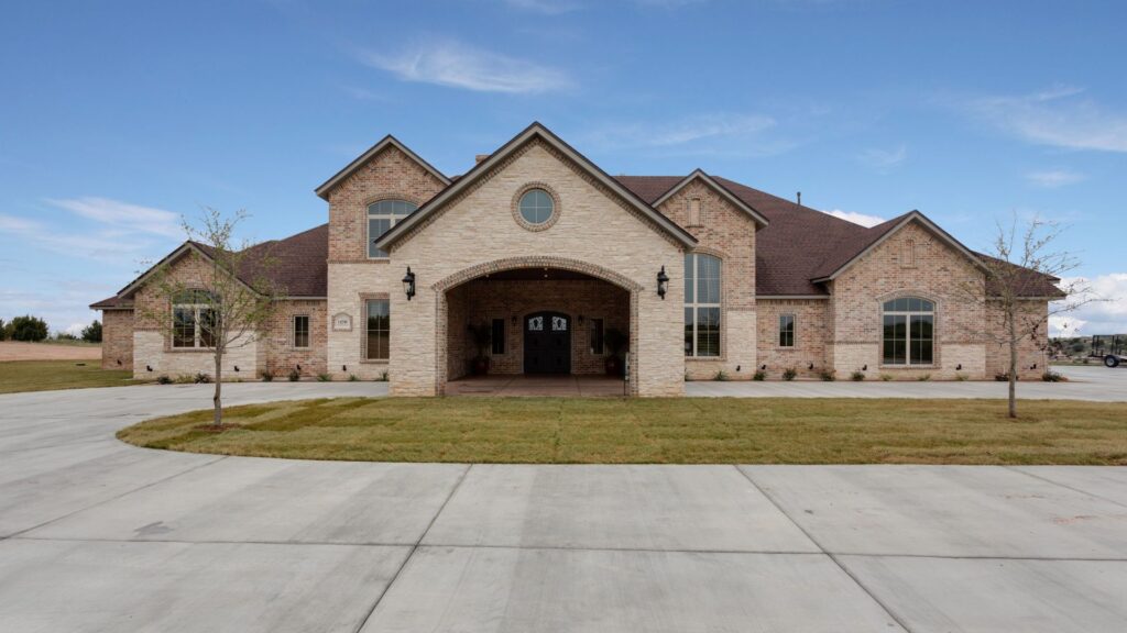 concrete driveway